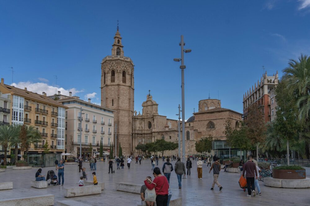 Pleintje in Valencia